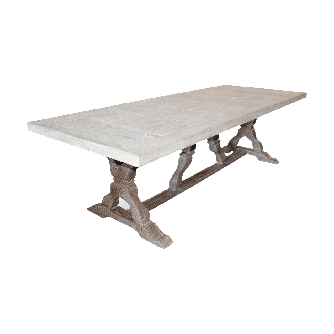 Linley Table Fiberglass Base & Pine Top