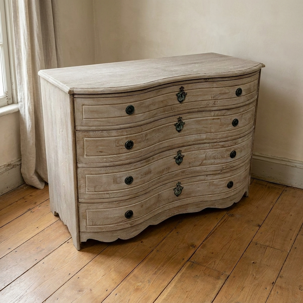 Lori Four Drawer Chest in French Blue