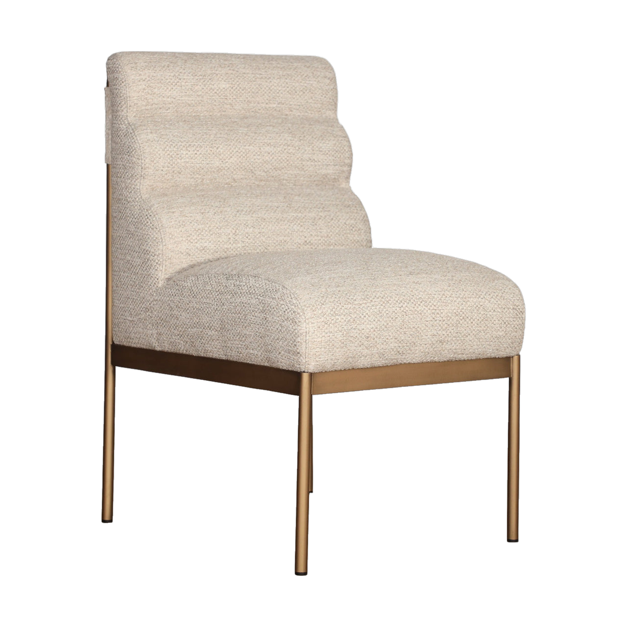 Milano Chair in Cream/Old Gold
