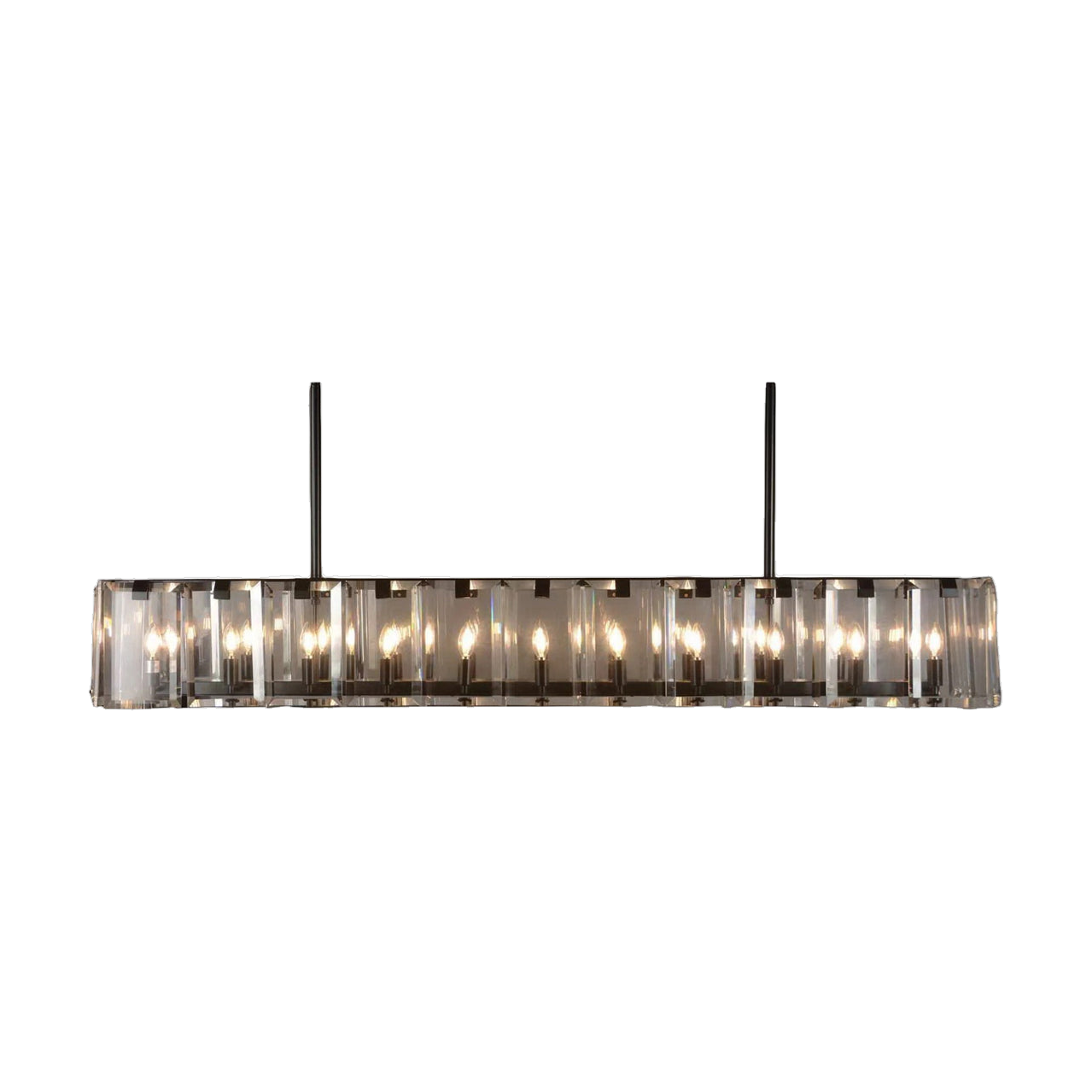 Mills Chandelier in Old Bronze