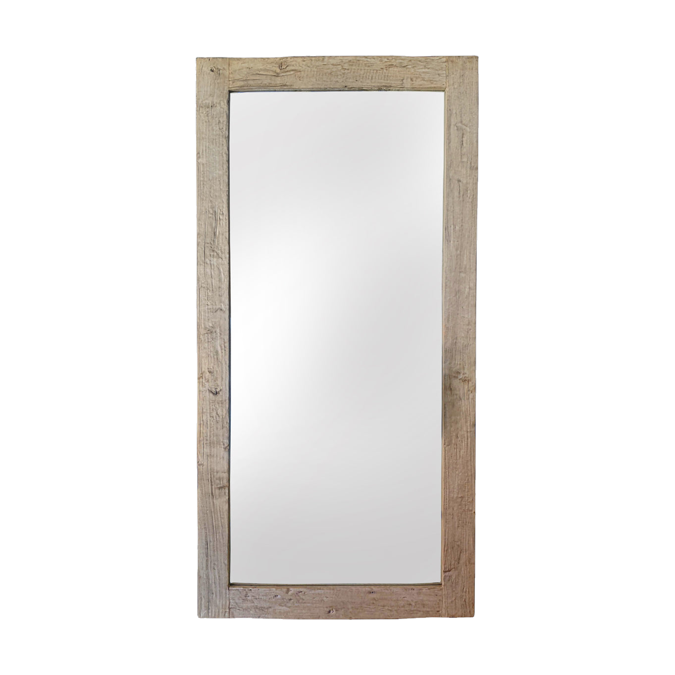 Mirror in Bleached Reclaimed Elm Large