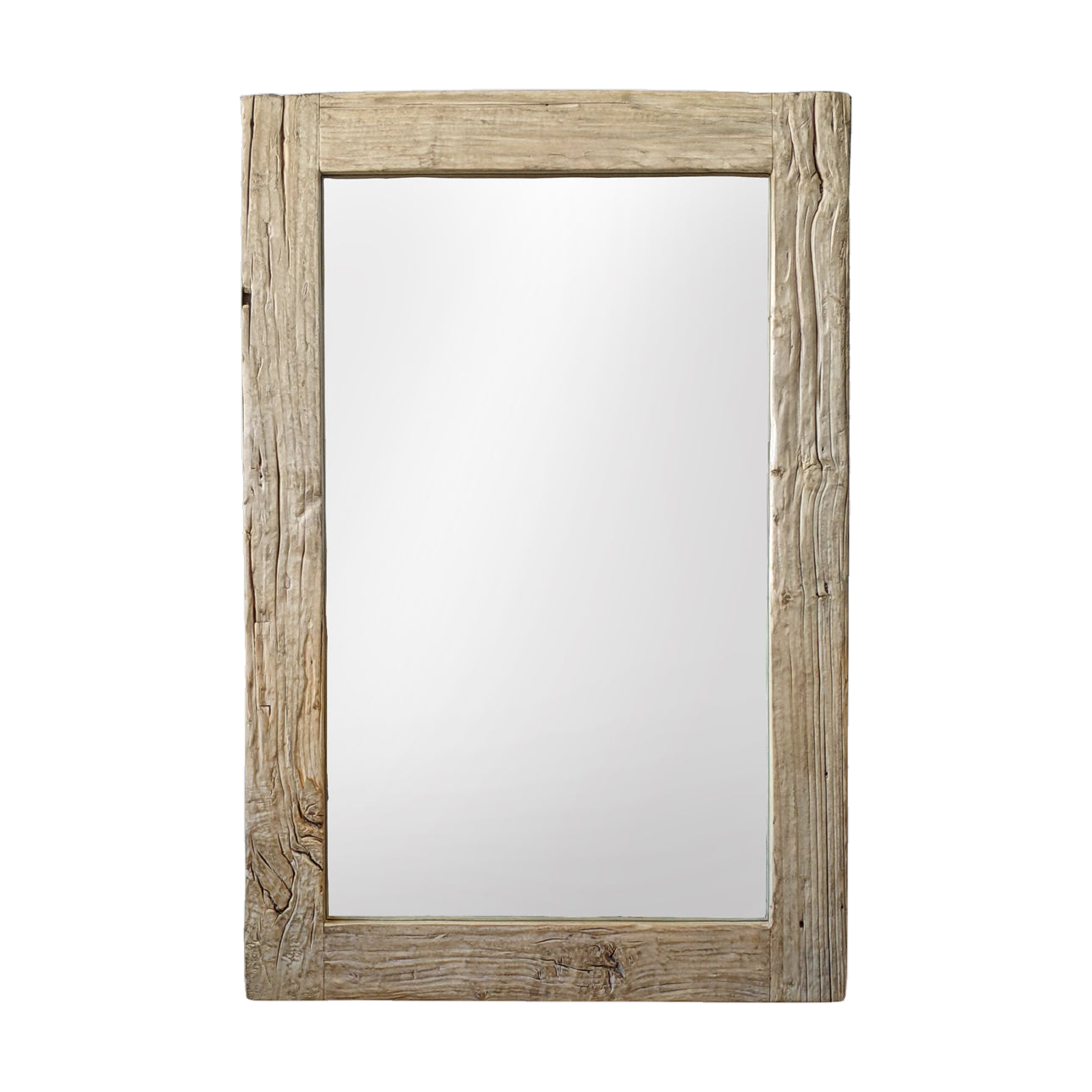 Mirror in Bleached Reclaimed Elm