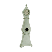 Mora Clock Tall in Gustavian Green