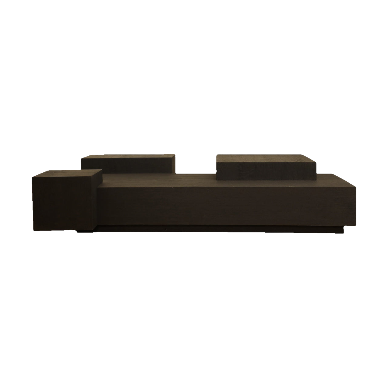 Navajun Coffee Table in Black Oak