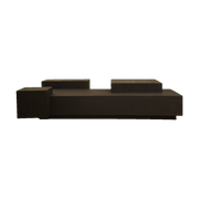 Navajun Coffee Table in Black Oak