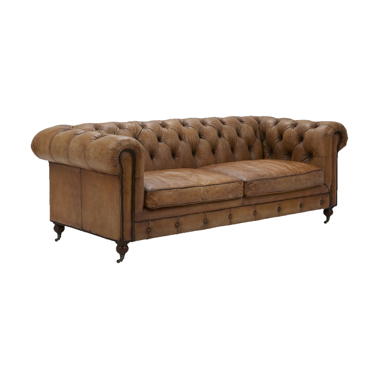 Newport Chesterfield Sofa in Ant Buffalo