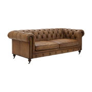 Newport Chesterfield Sofa in Ant Buffalo