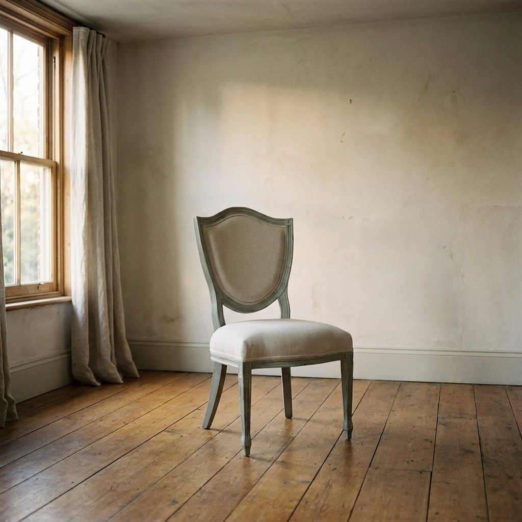 Lifestyle scene featuring Nikita Side Chair. AI-generated supplementary image; refer to primary product photos for color and material accuracy.