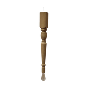 Oak Spindle Leg Light - Smooth