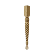 Oak Spindle Leg Light - Twist