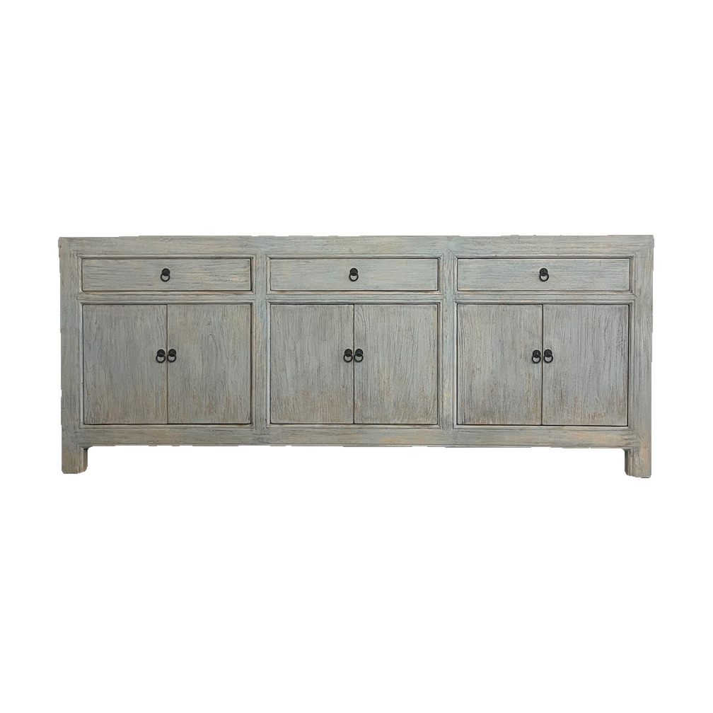 Old Pine Sideboard in Antique Blue