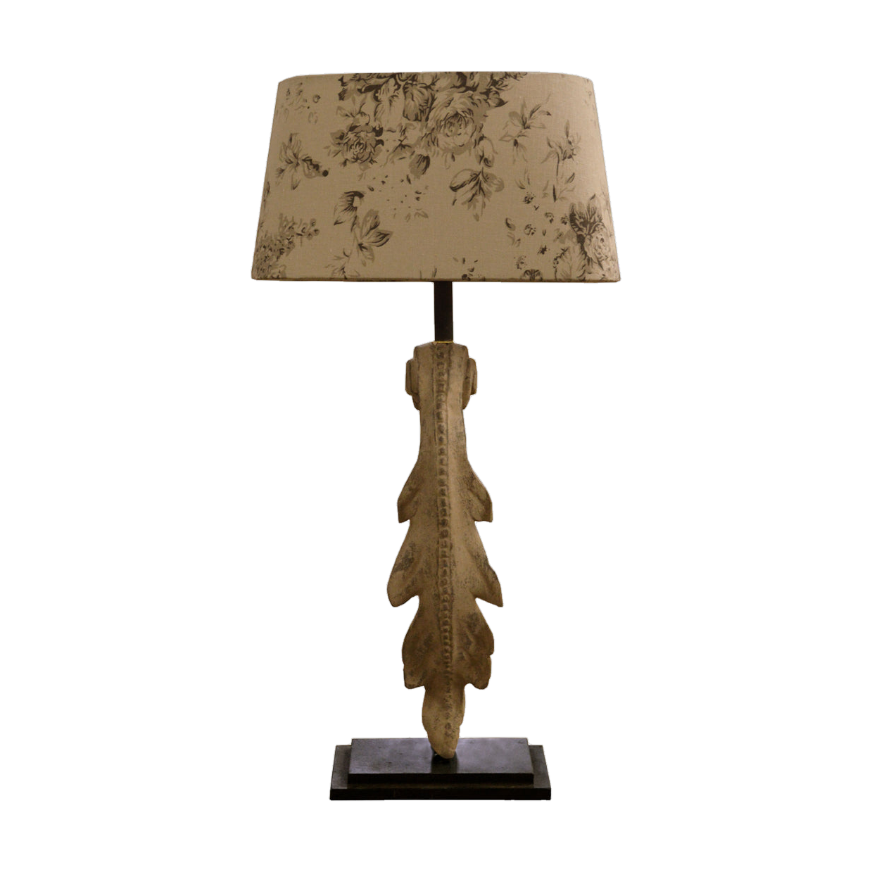 Olive Lamp with Shade
