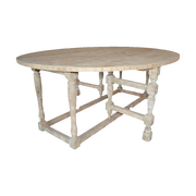 Oval Drop Leaf Dining Table