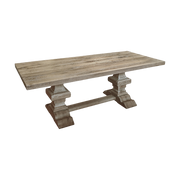 Paris Dining Table Small in Rustic Oak