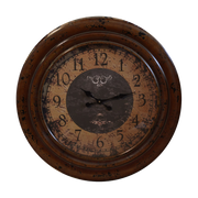 Paris Distressed Wall Clock
