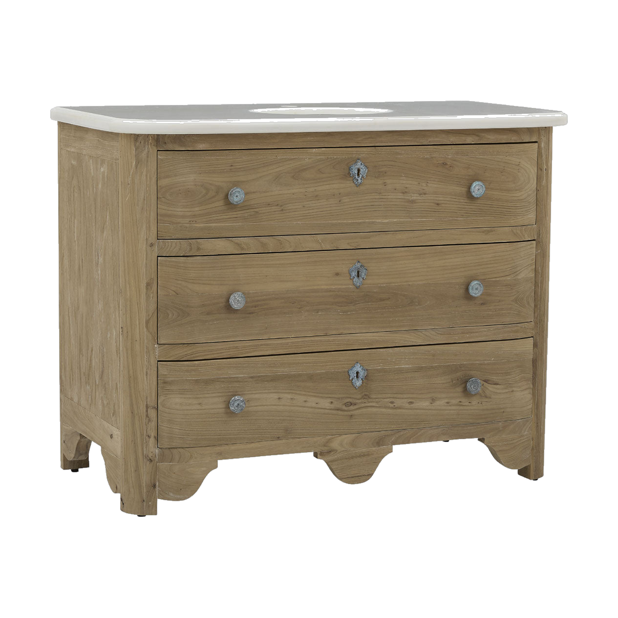 Patric Single Vanity with Marble Top