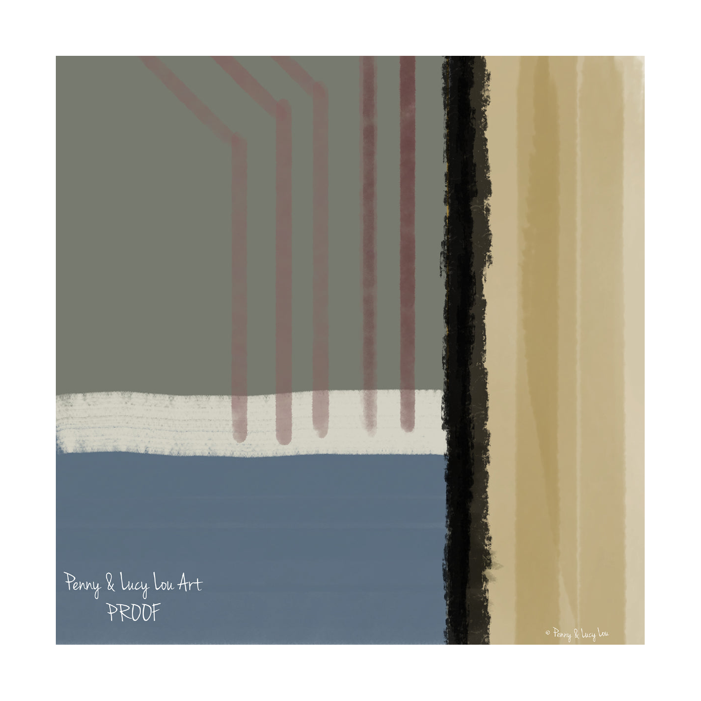 Penny & Lucy Lou Art Bumpy Road
