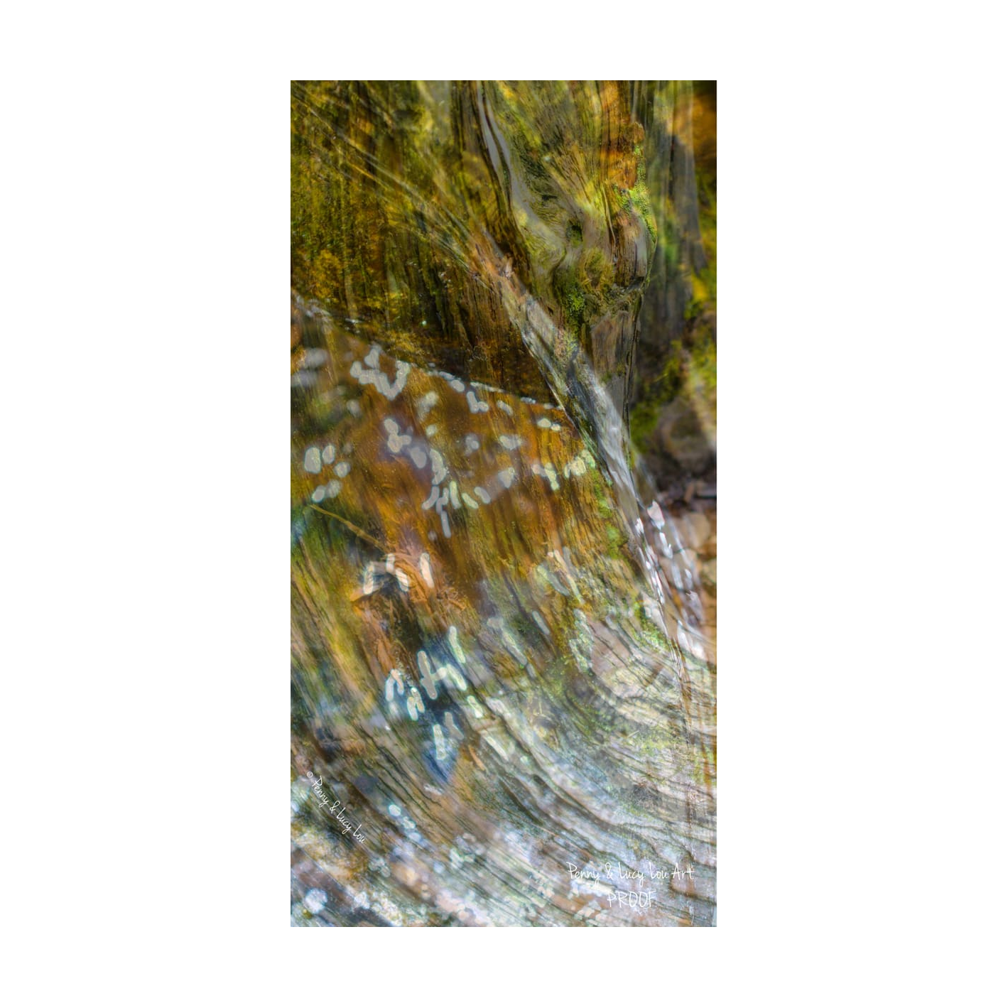 Penny & Lucy Lou Art Circle of Water
