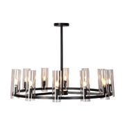 Radnor Chandelier in Matte Black