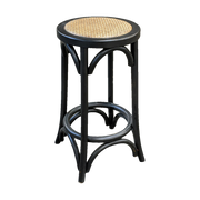 Reclaimed Elm Counter Stool in Black