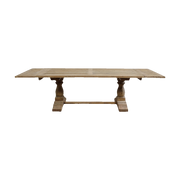 Reclaimed Elm Dining Table w/ Extensions