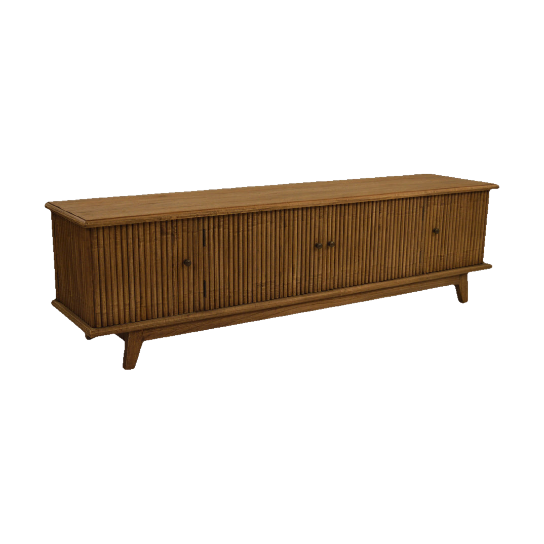 Reclaimed Oak Entertainment Console
