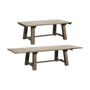 Reclaimed Oak Extending Dining Table
