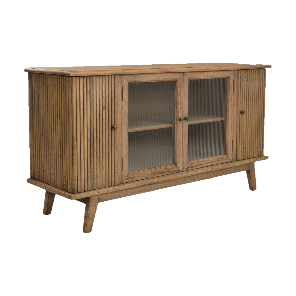 Reclaimed Oak Four Door Server