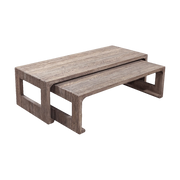 Reclaimed Oak Nesting Coffee Table