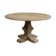 Reclaimed Oak Round Dining Table
