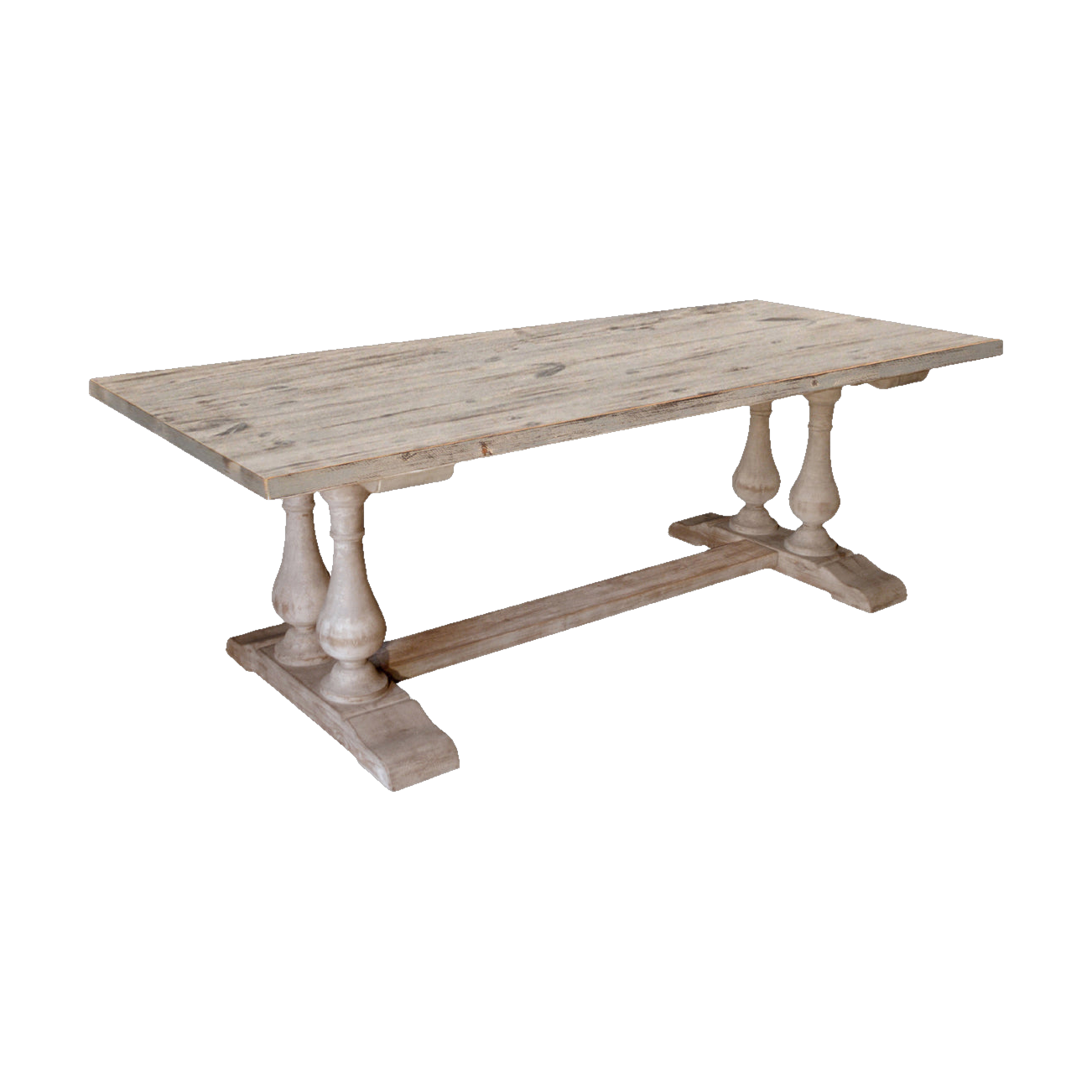 Reclaimed Pine Plank Style Din Table