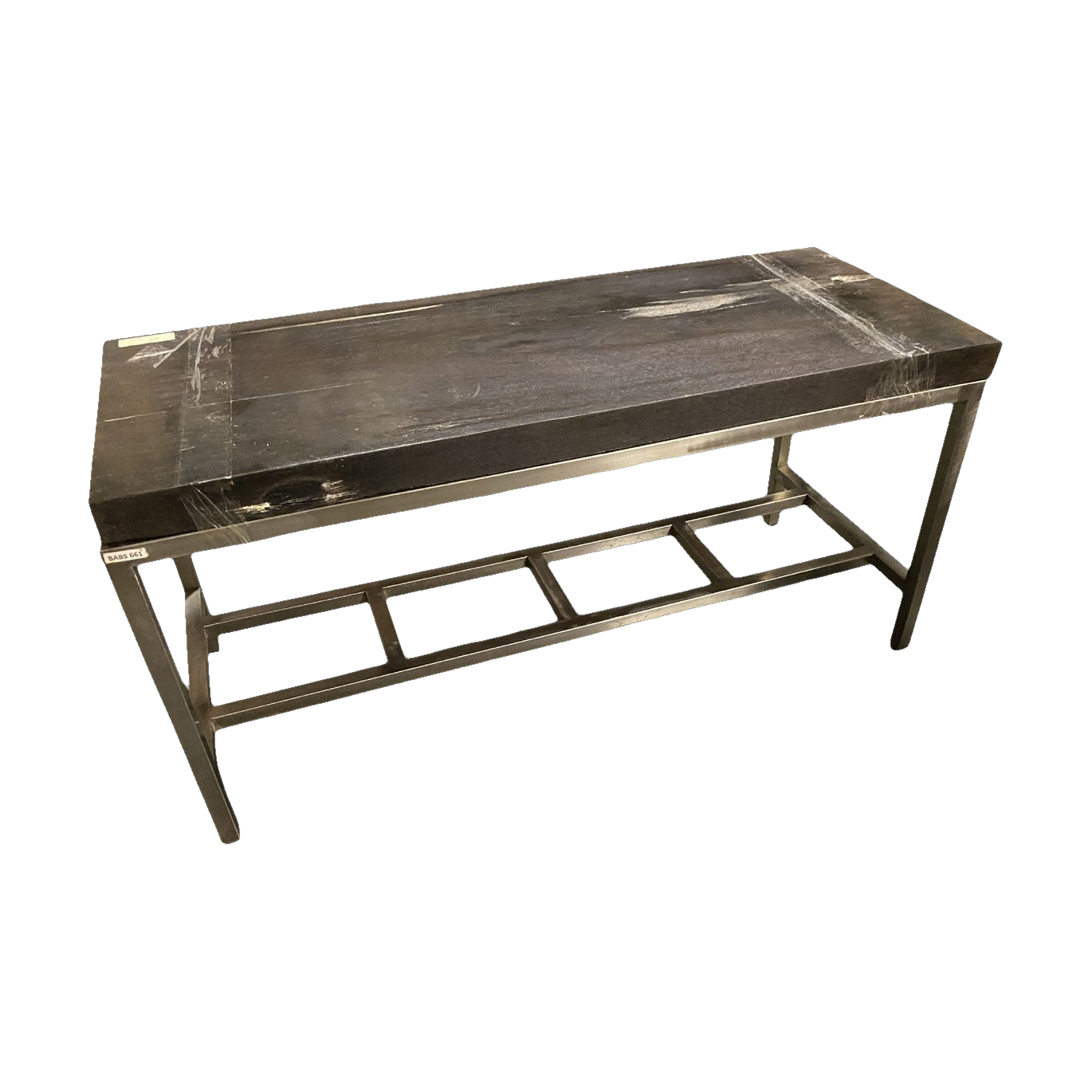 Rectangular Petrified Wood Table