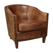 Renee Armchair in Light Brown