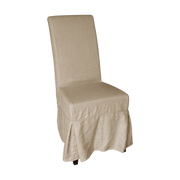 Slip Cover Dining Chair w/ Bow Detail