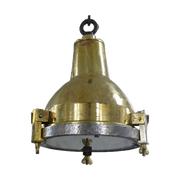 Small Brass & Aluminum Light (No. 11)