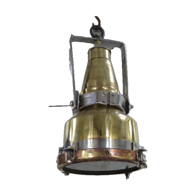 Small Brass; Copper & Iron Light (No.32)