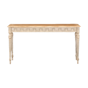Small Console Distressed Antique White