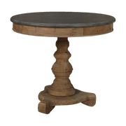Stone Top Breakfast Table w/ Natural Base