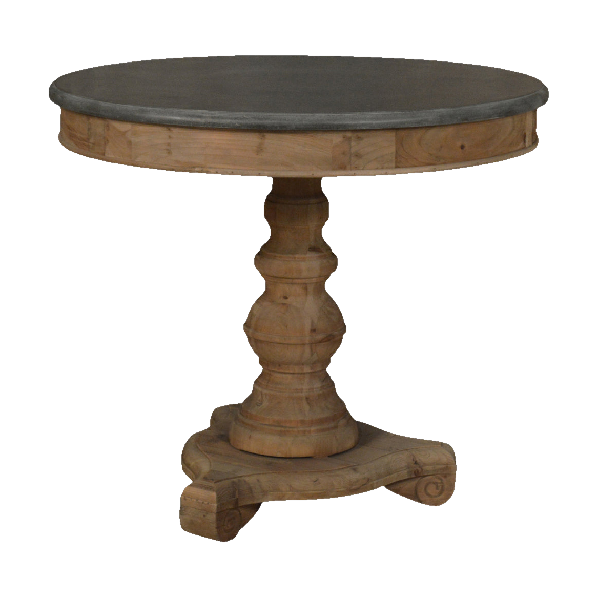 Stone Top Breakfast Table w/ Natural Base