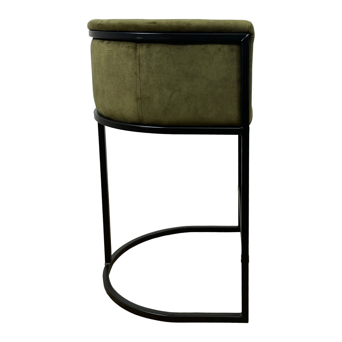 Enrique Counter Chair in Adore Moss