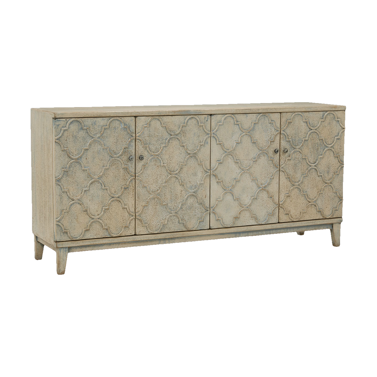 Vintage Sideboard in Distressed Blue
