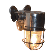 Vintage Sml Alum 90 Degree Passage Light