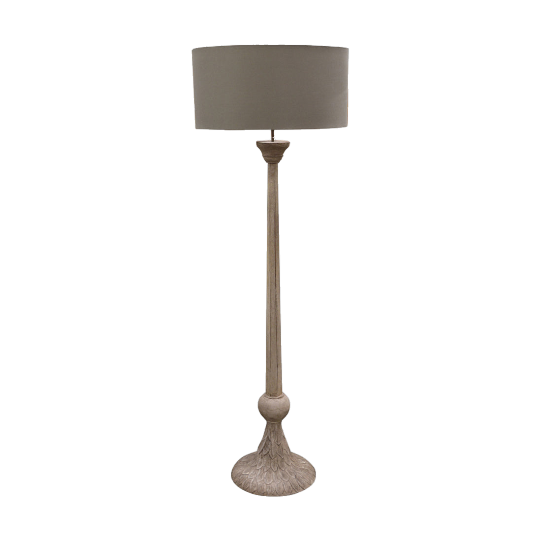 Vitry-Sur Floor Lamp w/ Grey Shade
