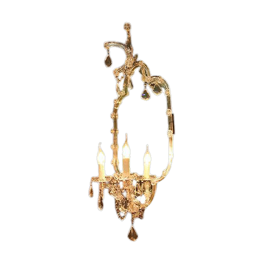 Wall Sconce Antique Rust