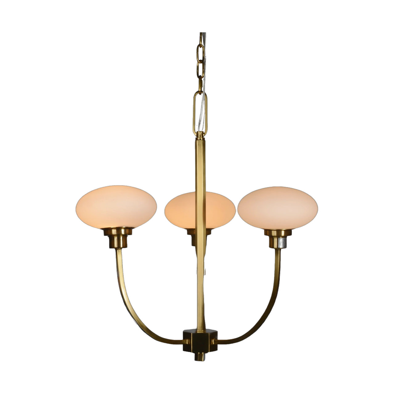 Wegnalls Chandelier in Brass