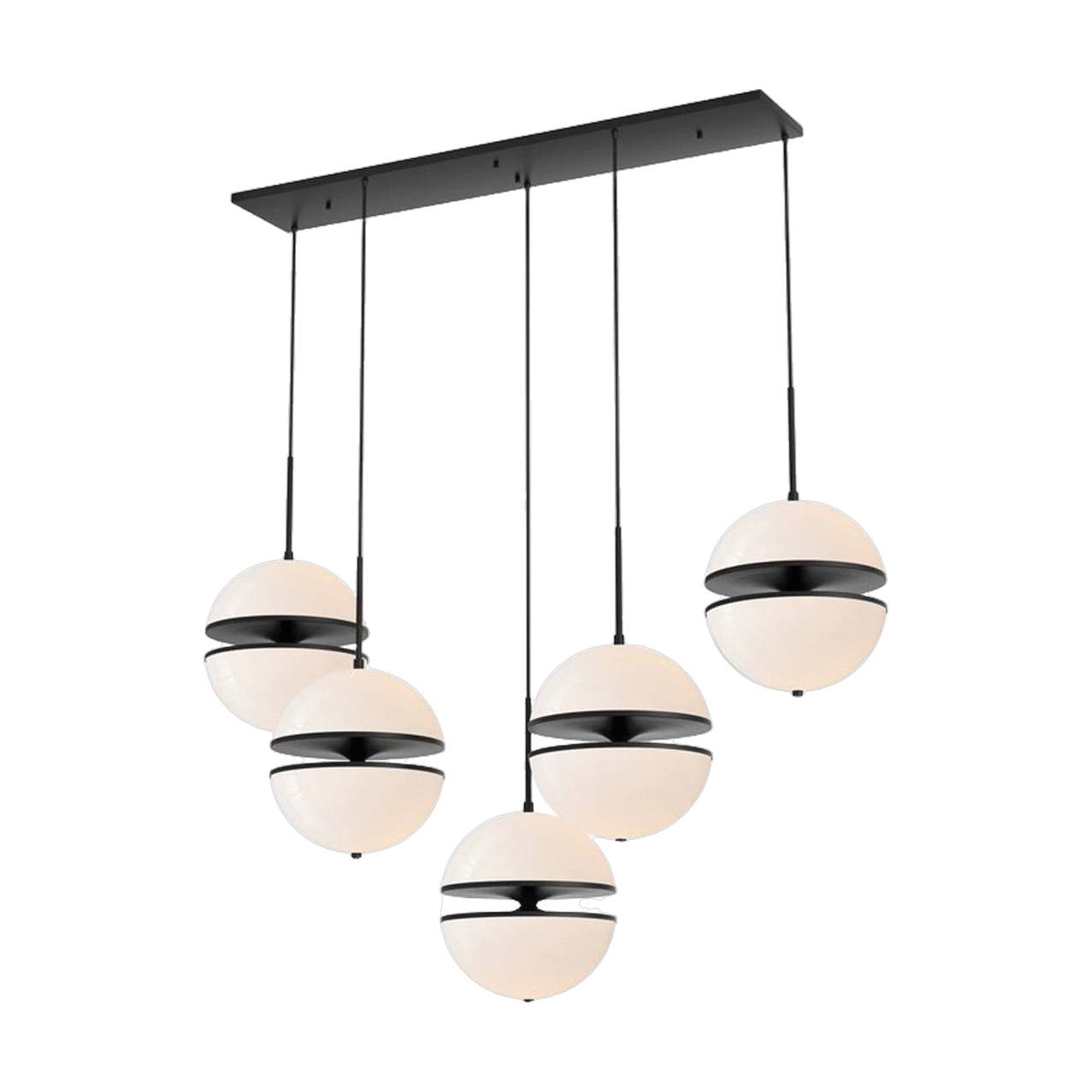 Westcroft Chandelier in Matte Black