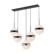 Westcroft Chandelier in Matte Black