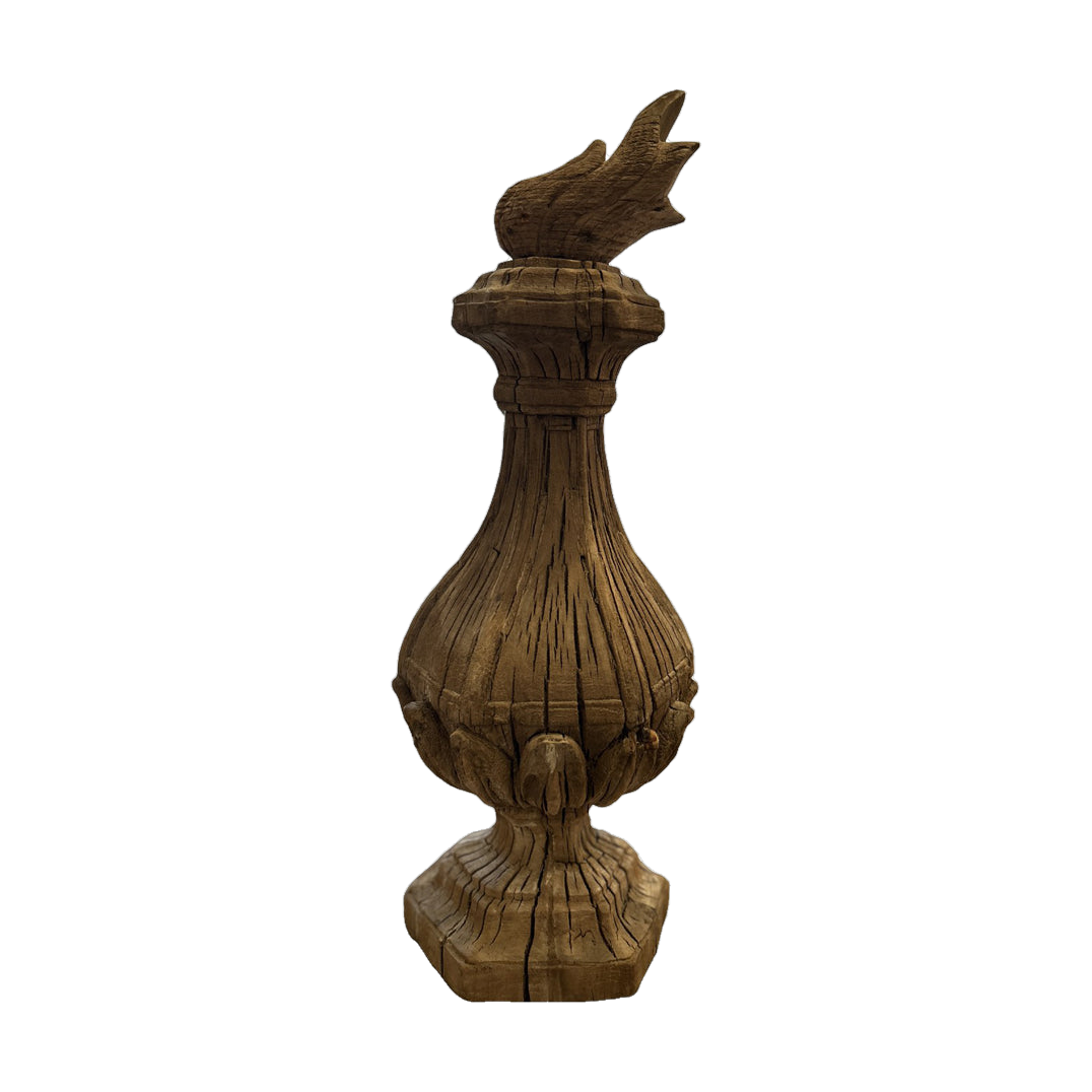 Wood Urn in Reclaimed Pine